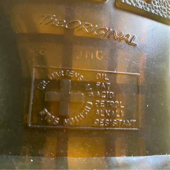 Dr. Martens 1460 Pascal Glitter Boots Blue Size 5 US Ladies - Picture 7 of 10